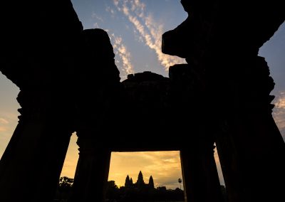 Lever de soleil sur Angkor Wat