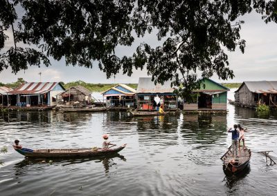 Village Flottant au Cambodge