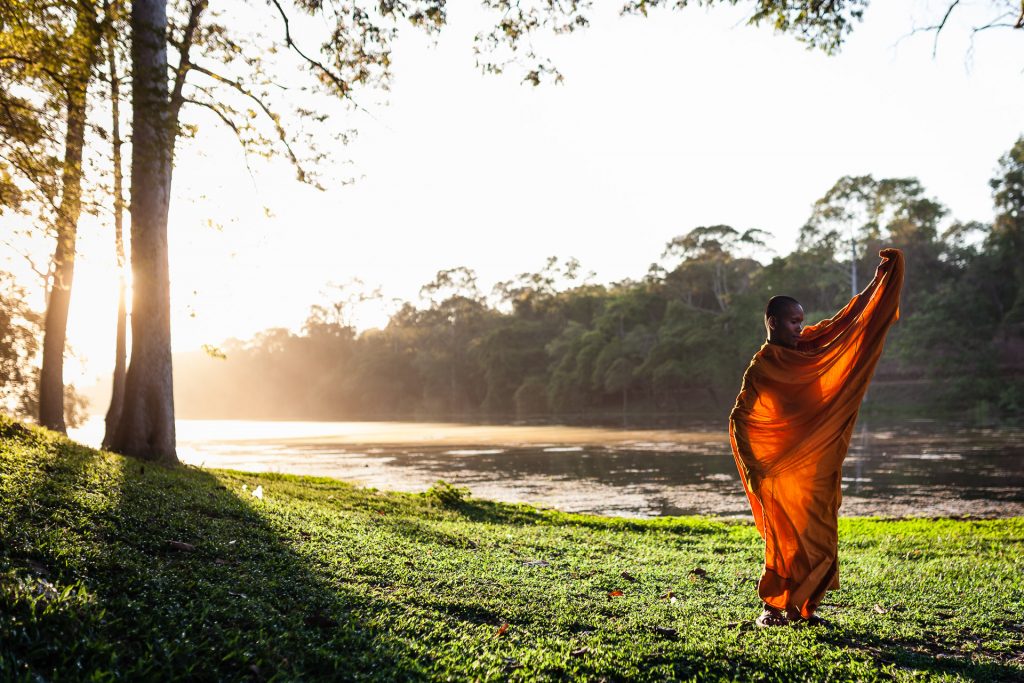 Coucher de soleil Angkor