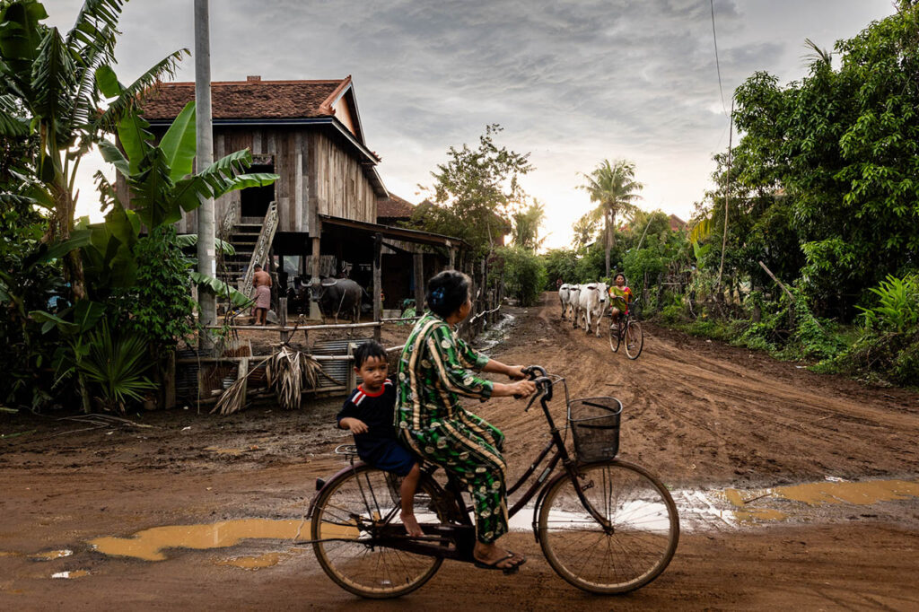 Village au Cambodge