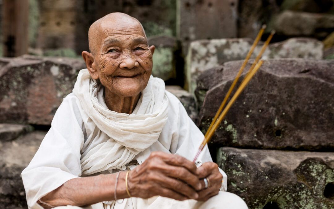 Se souvenir de Yey Aek : Une rencontre émouvante au temple de Preah Khan